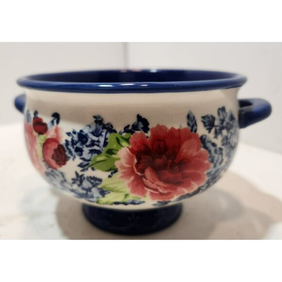 4 Pioneer Woman Floral Medley 20oz Soup Bowls Set of 4 - Picture 11 of 15